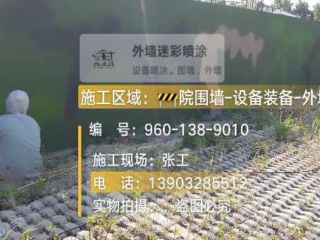 铜梁外墙迷彩漆材料价约 45-60 元 /k